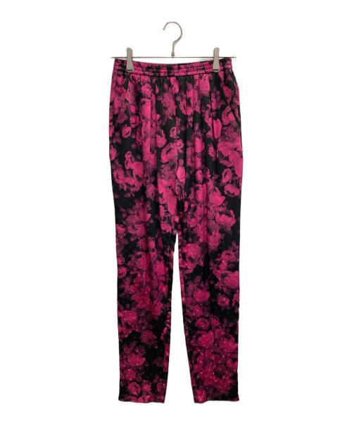 STELLA McCARTNEY（ステラマッカートニー）STELLA McCARTNEY (ステラマッカートニー) 花柄パンツ パープル×ブラック サイズ:36の古着・服飾アイテム