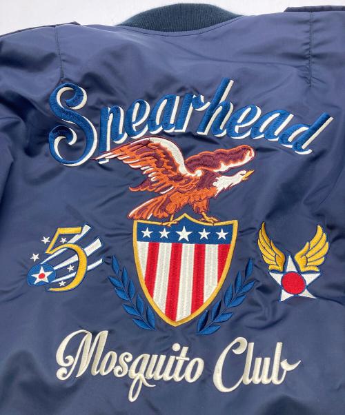 AVIREX（アヴィレックス）AVIREX (アヴィレックス) L-2 5th AIR FORCE フライト ジャケット ネイビー サイズ:XLの古着・服飾アイテム