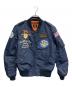 AVIREX（アヴィレックス）の古着「L-2 5th AIR FORCE フライト ジャケット」｜ネイビー