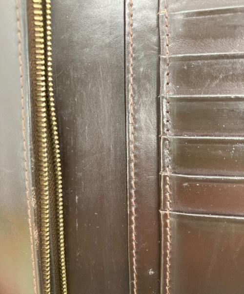 Whitehouse Cox（ホワイトハウスコックス）Whitehouse Cox (ホワイトハウスコックス) 長財布 ブラウンの古着・服飾アイテム