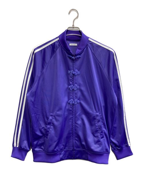 BEAMS Lights（ビームスライト）BEAMS Lights (ビームスライト) チャイナトラックジャケット パープル サイズ:Lの古着・服飾アイテム