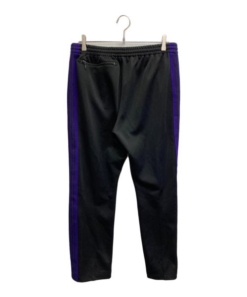 Needles（ニードルズ）Needles (ニードルズ) NARROW TRACK PANT ブラック×パープル サイズ:Ｍの古着・服飾アイテム