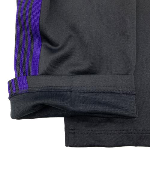 Needles（ニードルズ）Needles (ニードルズ) NARROW TRACK PANT ブラック×パープル サイズ:Ｍの古着・服飾アイテム