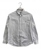POLO RALPH LAURENポロ・ラルフローレン）の古着「ストライプシャツ」｜ブルー