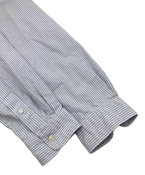 POLO RALPH LAUREN（ポロ・ラルフローレン）POLO RALPH LAUREN (ポロ・ラルフローレン) ストライプシャツ ブルー サイズ:Lの古着・服飾アイテム