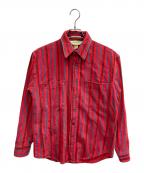 big mac×ST JOHN'S BAYビッグマック×セントジョンズベイ）の古着「フランネルシャツ」｜レッド