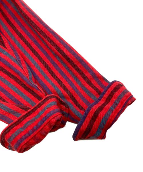 big mac（ビッグマック）BIG MAC (ビッグマック) ST JOHN'S BAY (セントジョンズベイ) フランネルシャツ レッド サイズ:Mの古着・服飾アイテム