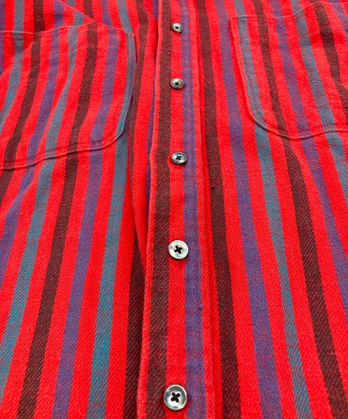 big mac（ビッグマック）BIG MAC (ビッグマック) ST JOHN'S BAY (セントジョンズベイ) フランネルシャツ レッド サイズ:Mの古着・服飾アイテム