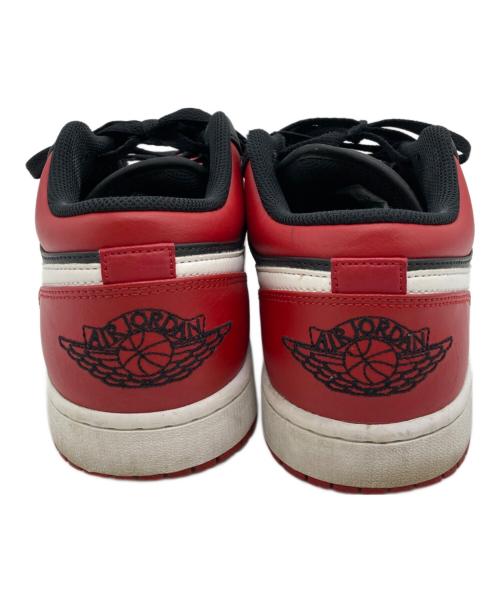 NIKE（ナイキ）NIKE (ナイキ) AIR JORDAN 1 LOW レッド サイズ:28.5の古着・服飾アイテム