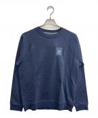 Patagoniaパタゴニア）の古着「ワンポイントロゴスウェット」｜ネイビー