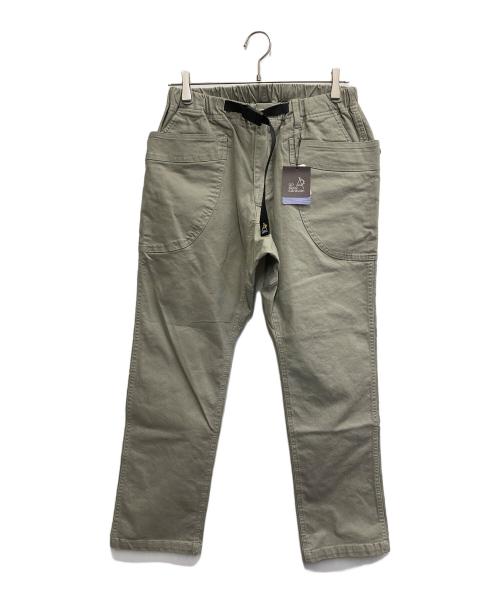 go slow caravan（ゴースローキャラバン）go slow caravan (ゴースローキャラバン) ストレッチキャンバス イージーパンツ ベージュ サイズ:3の古着・服飾アイテム