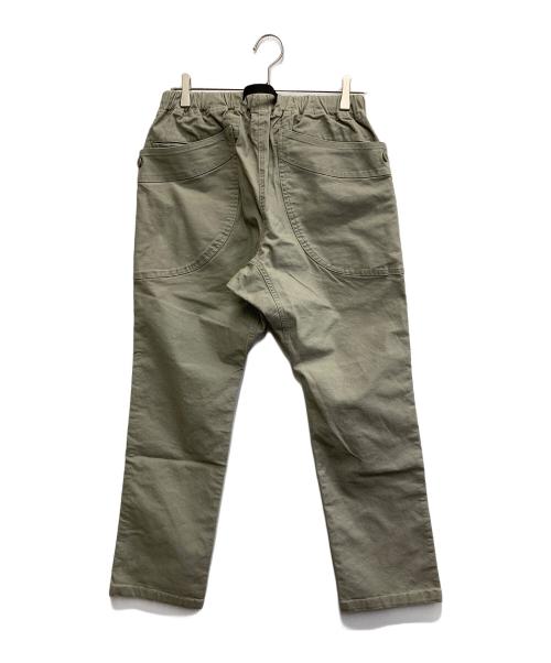 go slow caravan（ゴースローキャラバン）go slow caravan (ゴースローキャラバン) ストレッチキャンバス イージーパンツ ベージュ サイズ:3の古着・服飾アイテム