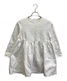 YORI（ヨリ）の古着「チュニックカットソー」｜ホワイト