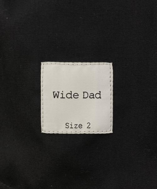 URBAN RESEARCH（アーバンリサーチ）URBAN RESEARCH (アーバンリサーチ) Dad EASY WIDE PANTS ブラック サイズ:2の古着・服飾アイテム