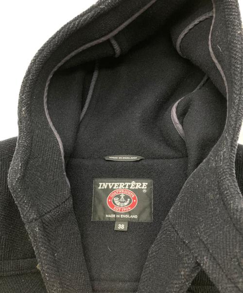 INVERTERE（インバーティア）INVERTERE (インバーティア) ダッフルコート ブラック サイズ:Mの古着・服飾アイテム