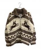 USEDユーズド）の古着「COWICHAN INDIAN KNIT」｜ブラウン