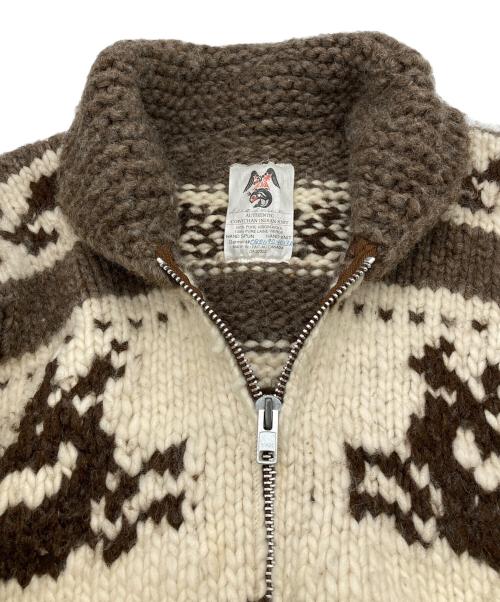 USED（ユーズド）USED (ユーズド) COWICHAN INDIAN KNIT ブラウン サイズ:FREEの古着・服飾アイテム