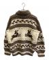 USED (ユーズド) COWICHAN INDIAN KNIT ブラウン サイズ:FREE：7000円