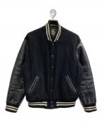 VAN JACヴァン・ヂャケット）の古着「スタジャン」｜ブラック×ホワイト