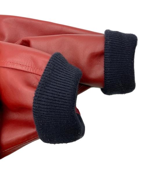 VAN JAC（ヴァン・ヂャケット）VAN JAC (ヴァン・ヂャケット) BASEBALL プレミアムスタジャン ネイビー×レッド サイズ:LLの古着・服飾アイテム