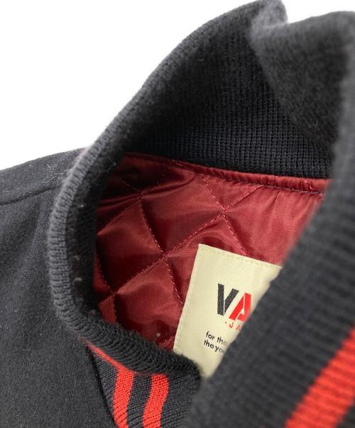VAN JAC（ヴァン・ヂャケット）VAN JAC (ヴァン・ヂャケット) BASEBALL プレミアムスタジャン ネイビー×レッド サイズ:LLの古着・服飾アイテム