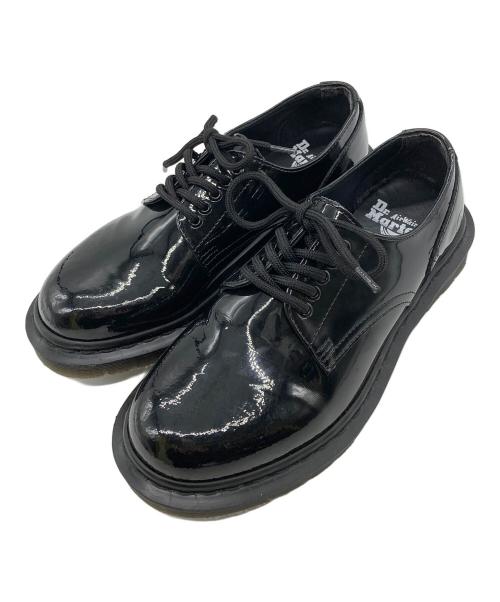 Dr.Martens（ドクターマーチン）Dr.Martens (ドクターマーチン) FRAGMENT DESIGN (フラグメントデザイン) Hollingborn 5HOLE SHOES ブラック サイズ:UK4の古着・服飾アイテム