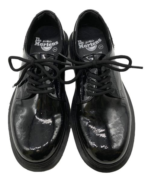 Dr.Martens（ドクターマーチン）Dr.Martens (ドクターマーチン) FRAGMENT DESIGN (フラグメントデザイン) Hollingborn 5HOLE SHOES ブラック サイズ:UK4の古着・服飾アイテム
