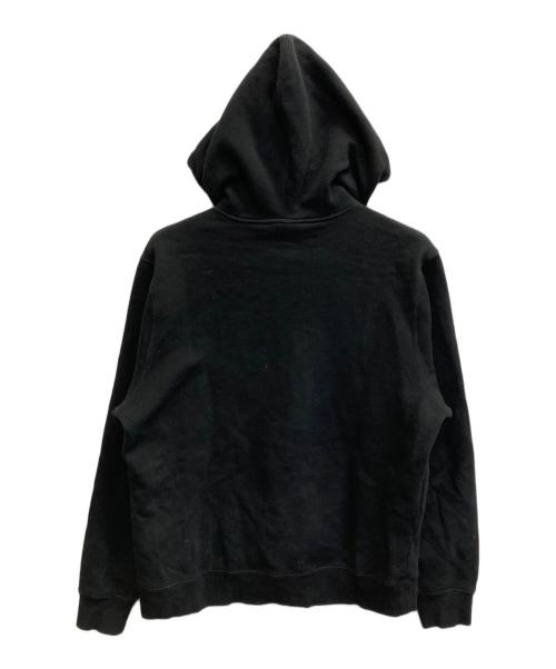 stussy（ステューシー）stussy (ステューシー) COLLEGIATE FLORAL HOODIE ブラック サイズ:Mの古着・服飾アイテム