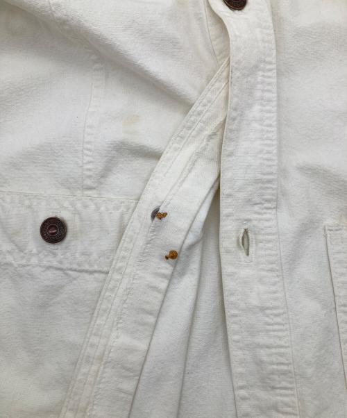 LEVI'S（リーバイス）LEVI'S (リーバイス) 70ｓボタン裏C-12 カバーオール ホワイト サイズ:Lの古着・服飾アイテム