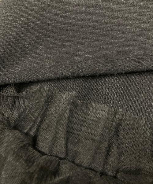 CADUNE（カデュネ）CADUNE (カデュネ) チュールビスチェニット ブラック サイズ:38の古着・服飾アイテム