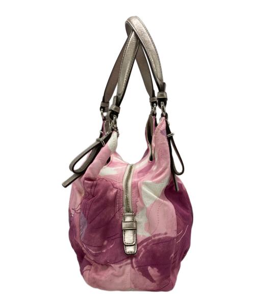 COACH（コーチ）COACH (コーチ) ハンドバッグ ピンクの古着・服飾アイテム