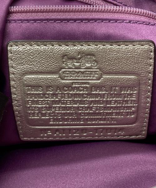 COACH（コーチ）COACH (コーチ) ハンドバッグ ピンクの古着・服飾アイテム