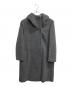 LOUNIE（ルーニー）の古着「アルパカモヘヤコート」｜グレー