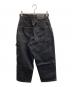 B.BALLSY (ボールジーブラザーズ) Wide straight rigid denim pants ネイビー サイズ:M：7000円