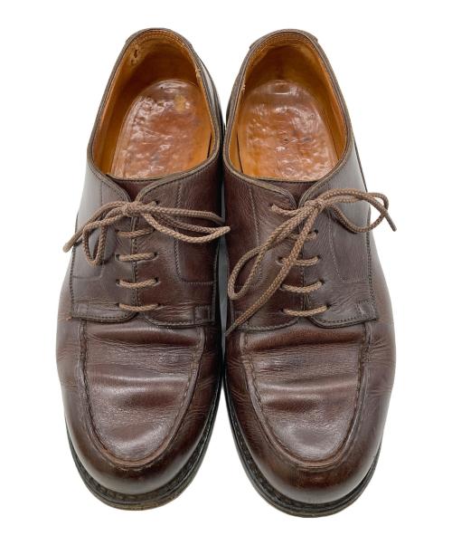 J.M.WESTON（ジェイエムウエストン）J.M.WESTON (ジェイエムウエストン) Uチップ レザーシューズ ブラウン サイズ:6Dの古着・服飾アイテム