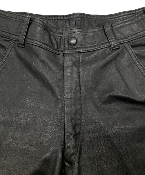 BETTER DAY（ベター デイ）BETTER DAY (ベター デイ) レザーパンツ ブラック サイズ:Lの古着・服飾アイテム