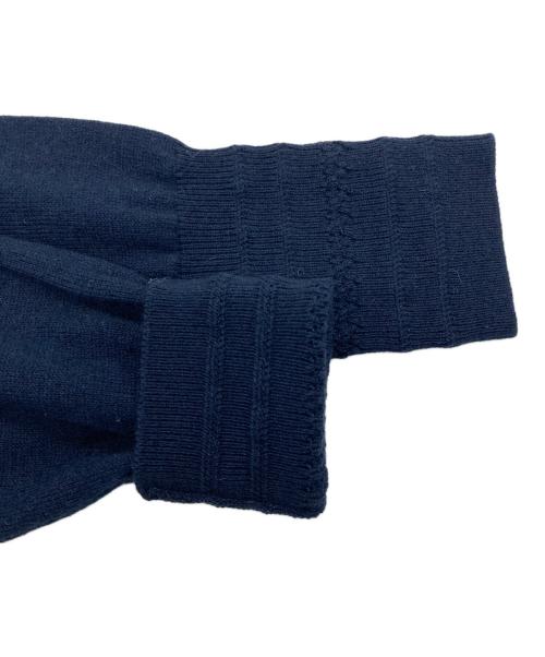 MACPHEE（マカフィー）MACPHEE (マカフィー) コットンウール ポロプルオーバー ネイビー サイズ:S 未使用品の古着・服飾アイテム