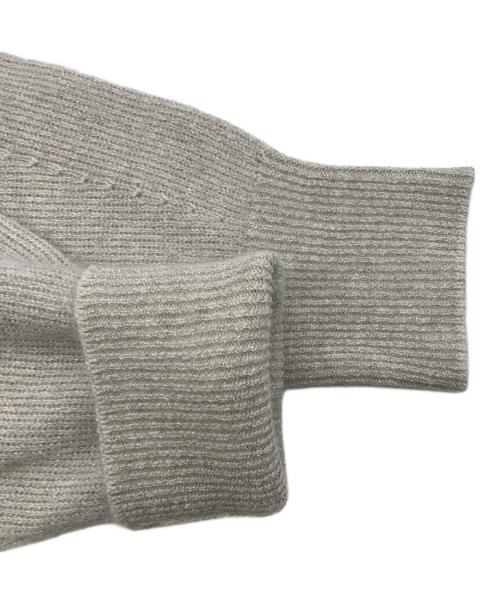 URBAN RESEARCH（アーバンリサーチ）URBAN RESEARCH (アーバンリサーチ) FOX混ラメニット グレー サイズ:FREEの古着・服飾アイテム