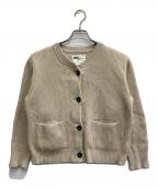 MHLエムエイチエル）の古着「ROUGH COTTON CARDIGAN」｜ベージュ