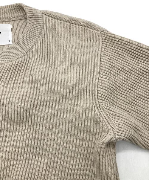 MHL（エムエイチエル）MHL (エムエイチエル) ROUGH COTTON CARDIGAN ベージュ サイズ:2の古着・服飾アイテム