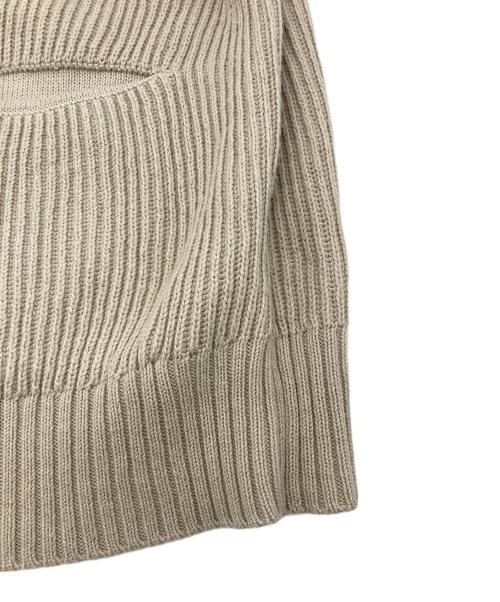 MHL（エムエイチエル）MHL (エムエイチエル) ROUGH COTTON CARDIGAN ベージュ サイズ:2の古着・服飾アイテム