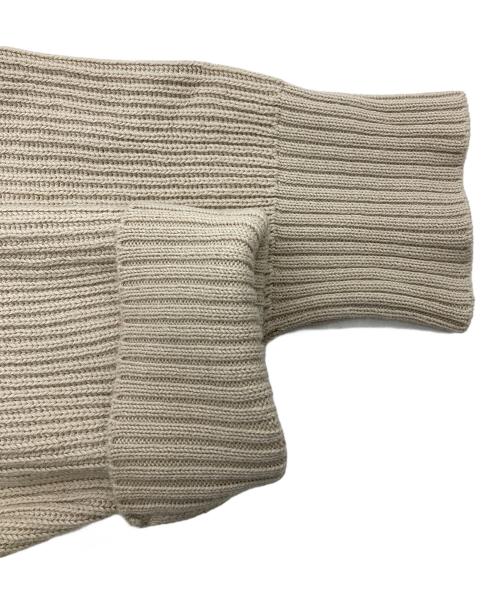 MHL（エムエイチエル）MHL (エムエイチエル) ROUGH COTTON CARDIGAN ベージュ サイズ:2の古着・服飾アイテム