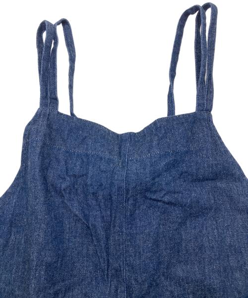 KAGURE（カグレ）KAGURE (カグレ) デニムイージーサロペット インディゴ サイズ:FREEの古着・服飾アイテム