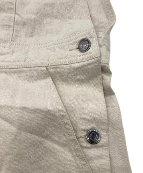 MHL（エムエイチエル）MHL (エムエイチエル) NATURAL DENIM オーバーオール ベージュ サイズ:1の古着・服飾アイテム