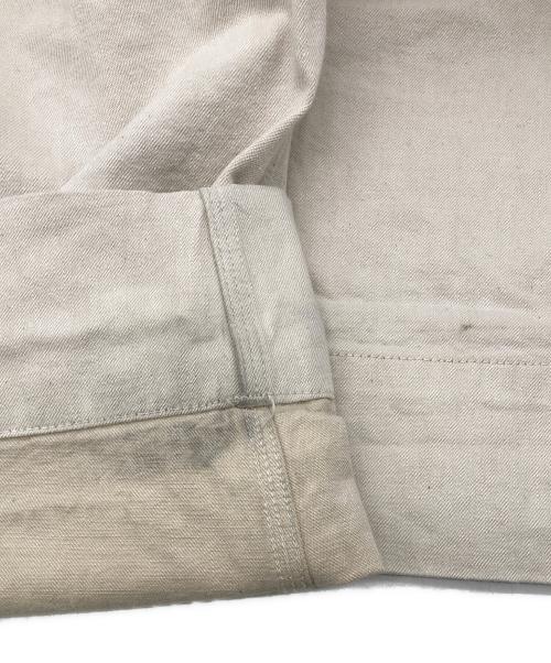 MHL（エムエイチエル）MHL (エムエイチエル) NATURAL DENIM オーバーオール ベージュ サイズ:1の古着・服飾アイテム