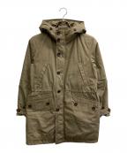 MHLエムエイチエル）の古着「モッズダウンコート」｜ブラウン