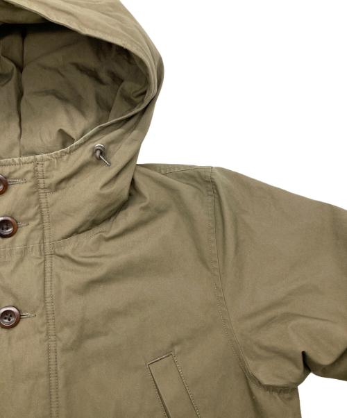 MHL（エムエイチエル）MHL (エムエイチエル) モッズダウンコート ブラウン サイズ:1の古着・服飾アイテム