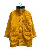 mont-bellモンベル）の古着「裏フリースコート」｜オレンジ