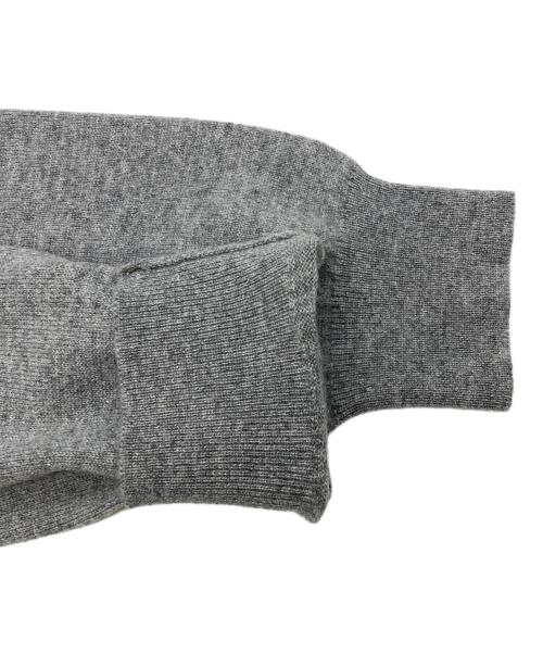 JOHNSTONS（ジョンストンズ）JOHNSTONS (ジョンストンズ) カシミヤタートルネックニット グレー サイズ:40の古着・服飾アイテム