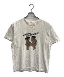 anvil（アンヴィル）の古着「90s～00s プリントTシャツ」｜アイボリー